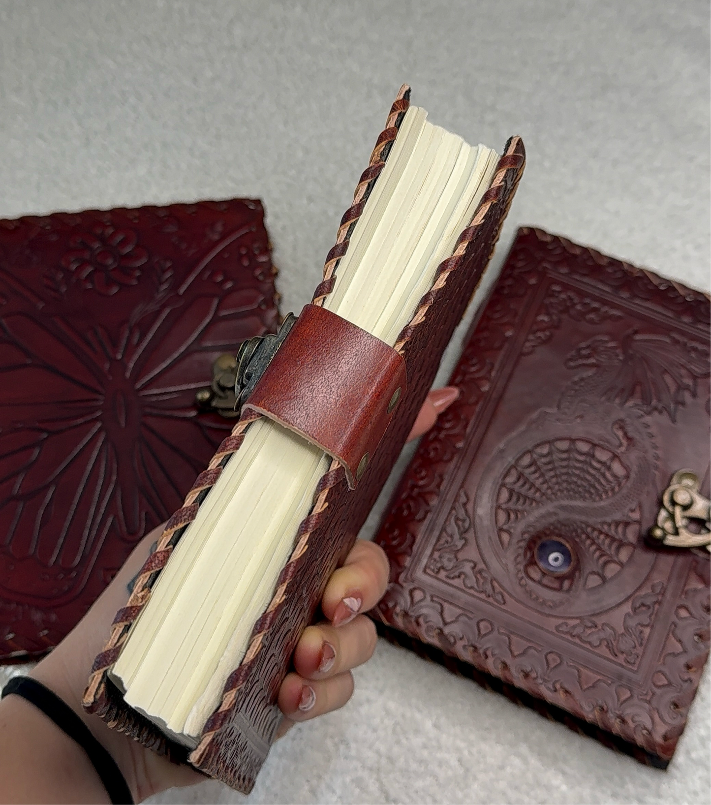 Mandala Leather Journal