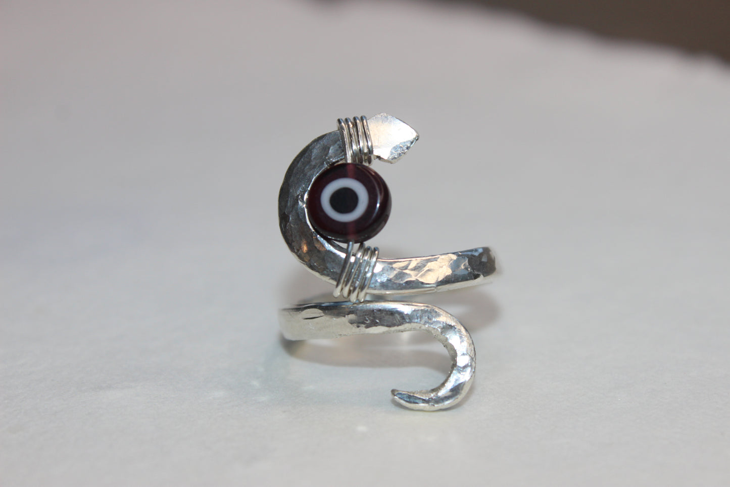 (A2) Handmade 925 Sterling Silver Ring (Size 9)