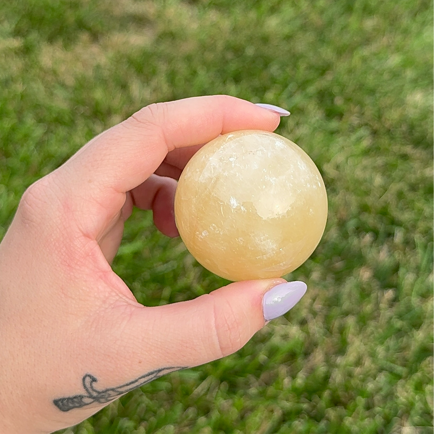 Honey Calcite (empowerment & abundance) (D) 193g