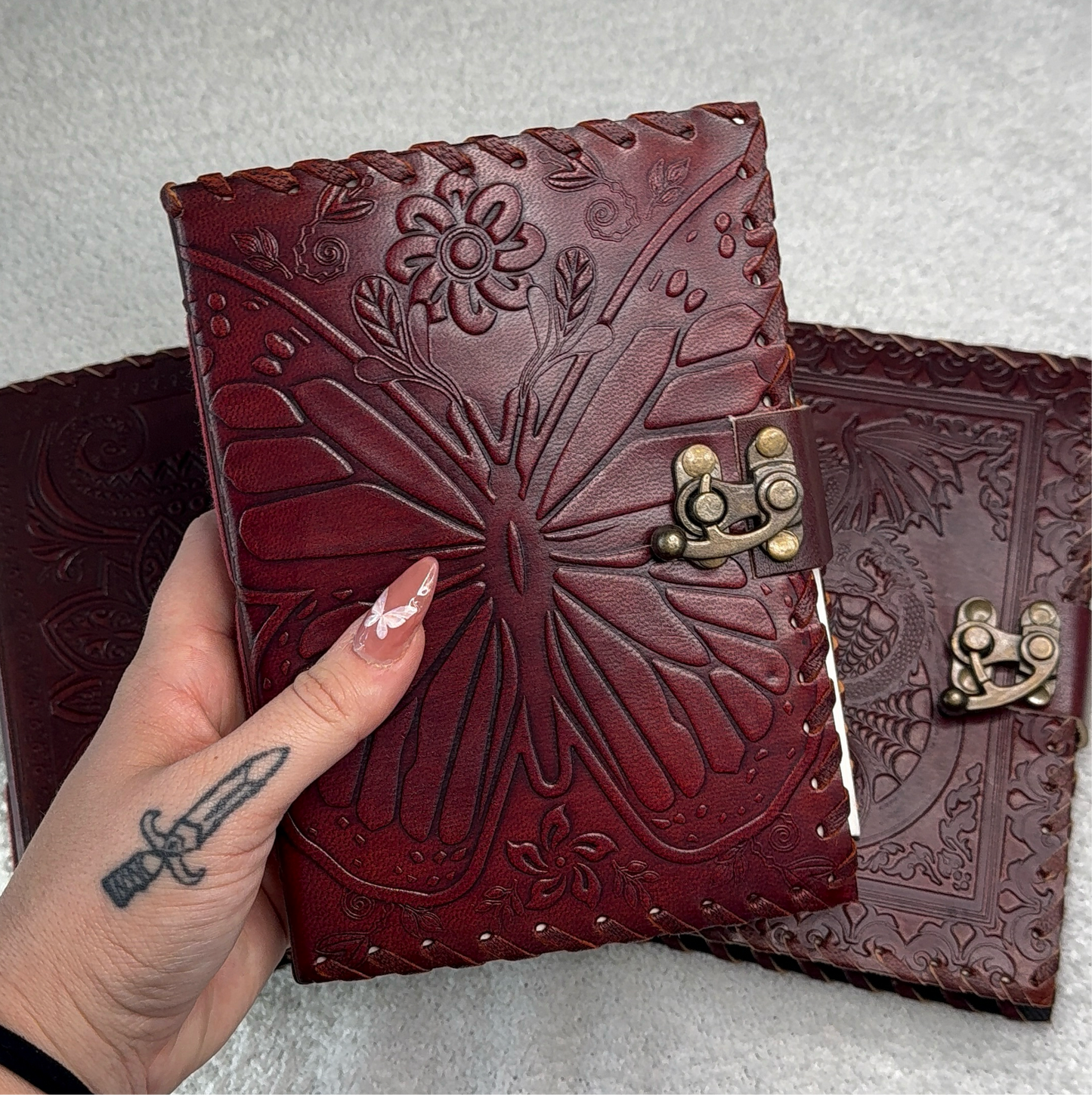 Butterfly Leather Journal