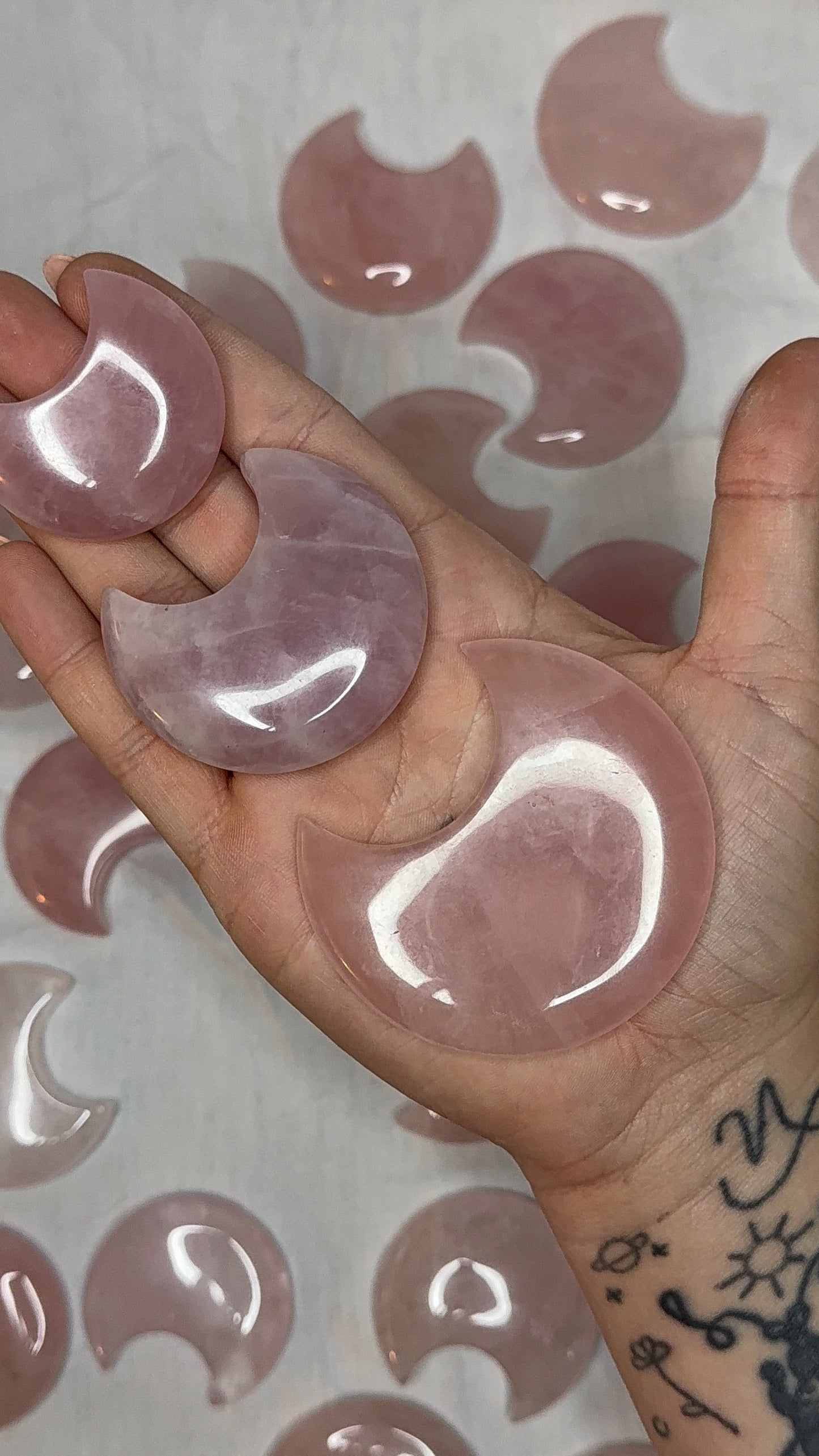 Rose Quartz Moon (randomly selected)