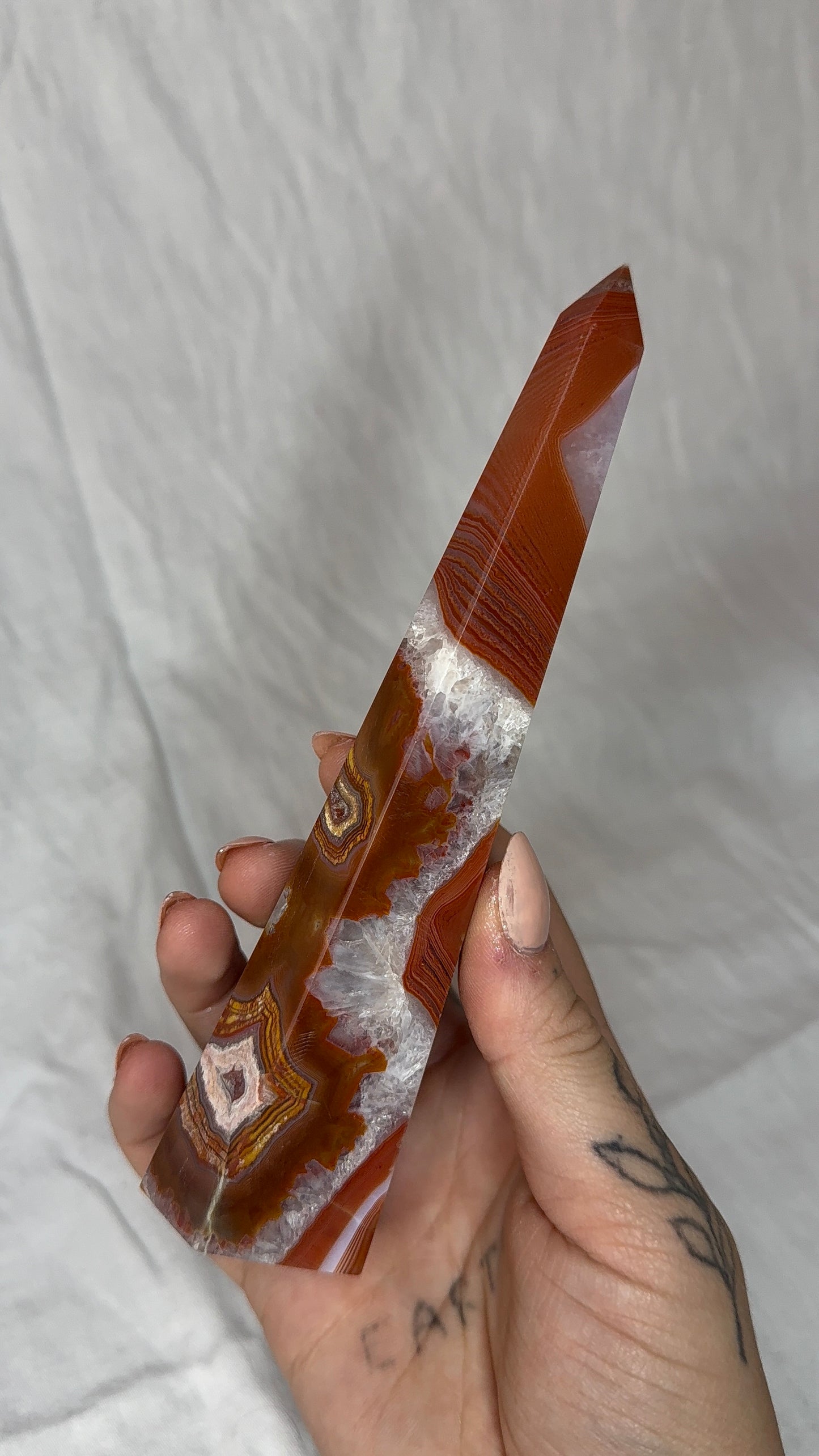 Red Sardonyx Tower (C) *Rare Find*