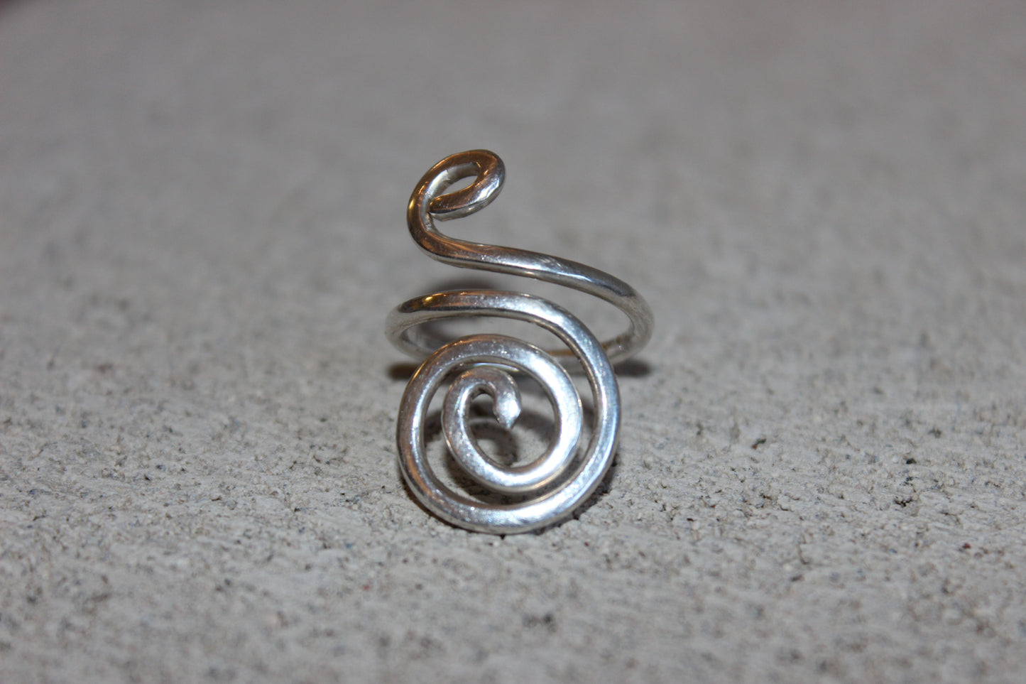 (A4) Handmade 925 Sterling Silver Ring (Adjustable)