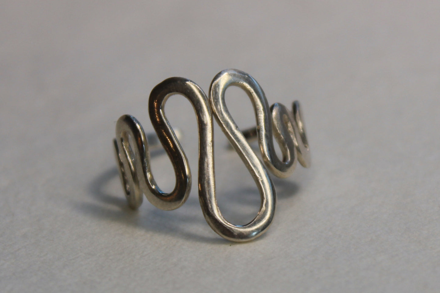 (A1) Handmade 925 Sterling Silver Ring (Adjustable)