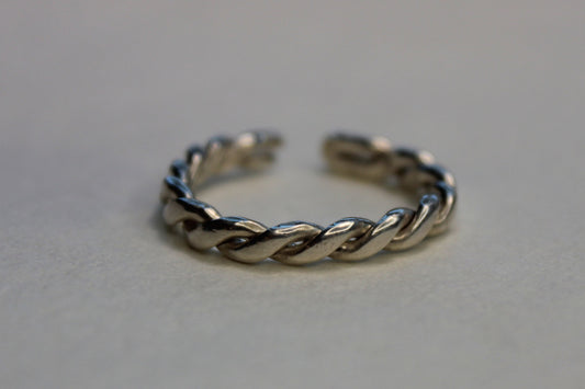 (A3) Handmade 925 Sterling Silver Ring (Adjustable)